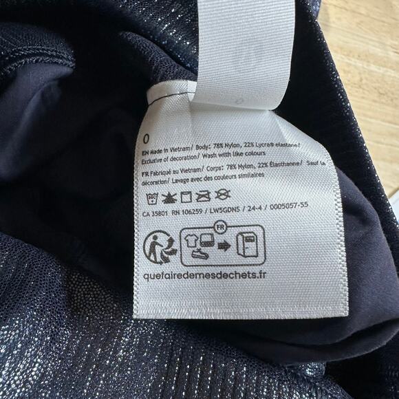 Lululemon Align High Rise Ribbed Pant 28 Inch Shine Women's Size 0 New With Tag - Picture 7 of 13